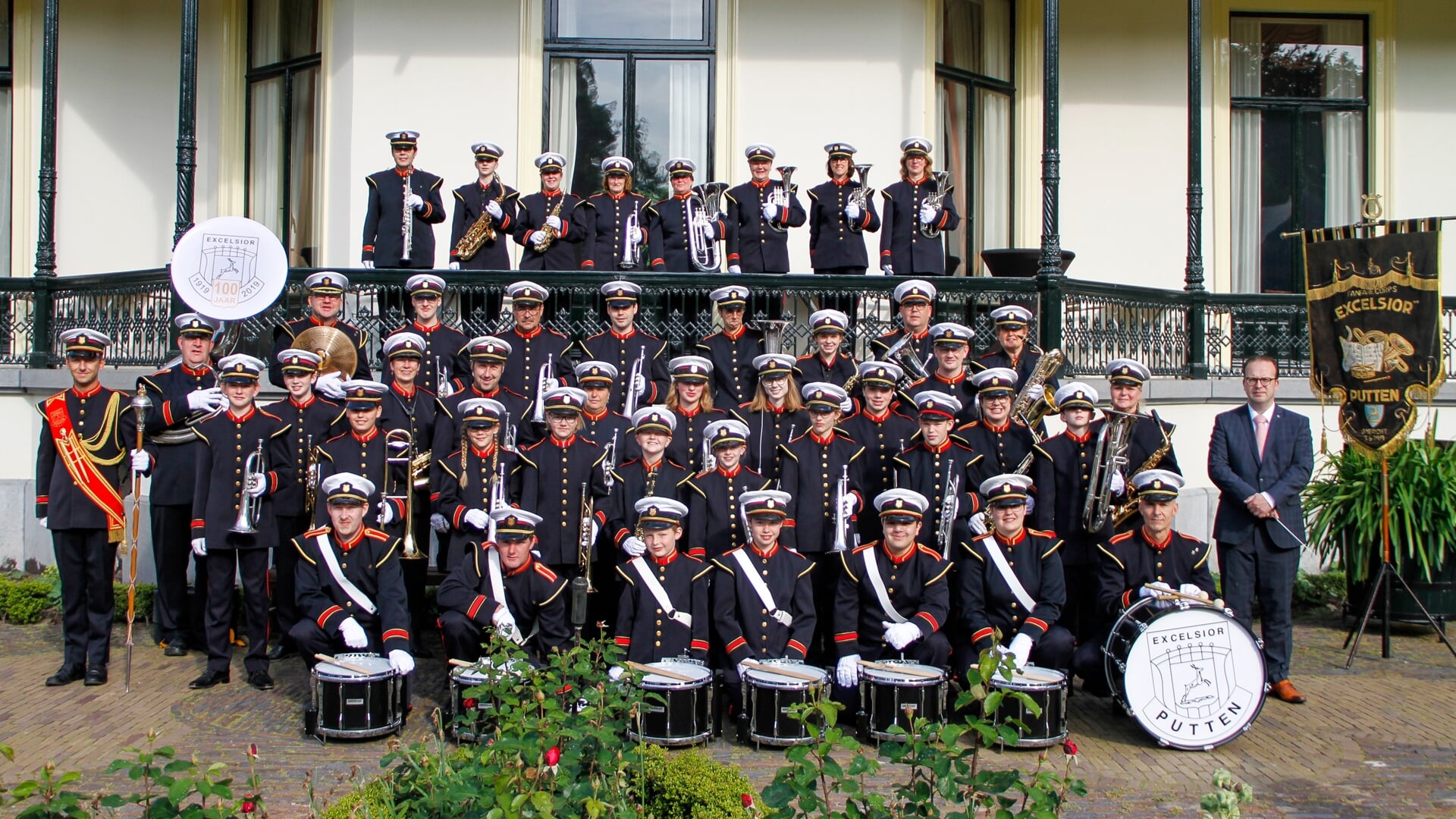 Fanfarekorps Excelsior in 2019.