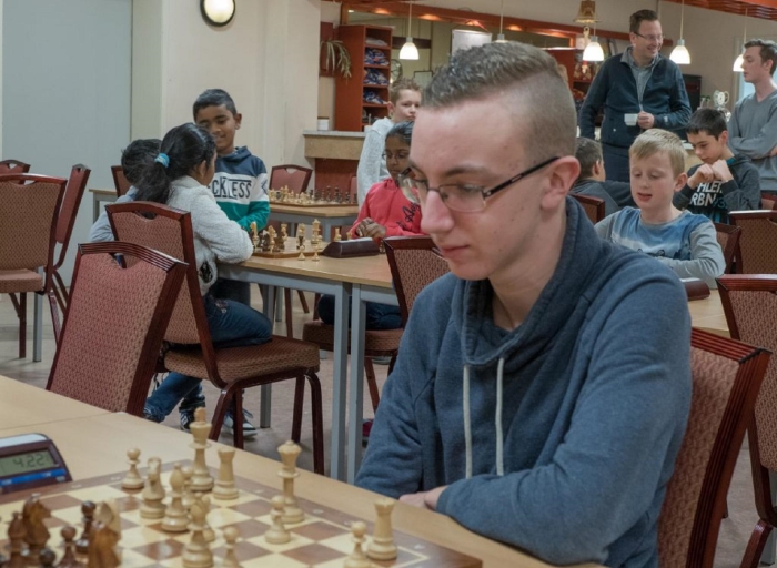 Barend van Dieren snelchaakkampioen
