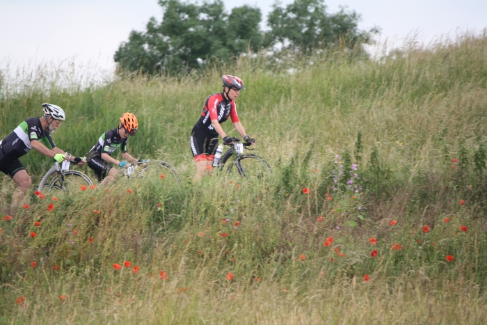 Wedstrijd midden in de prachtige natuur