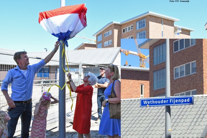 Onthulling Wethouder Fijenpad