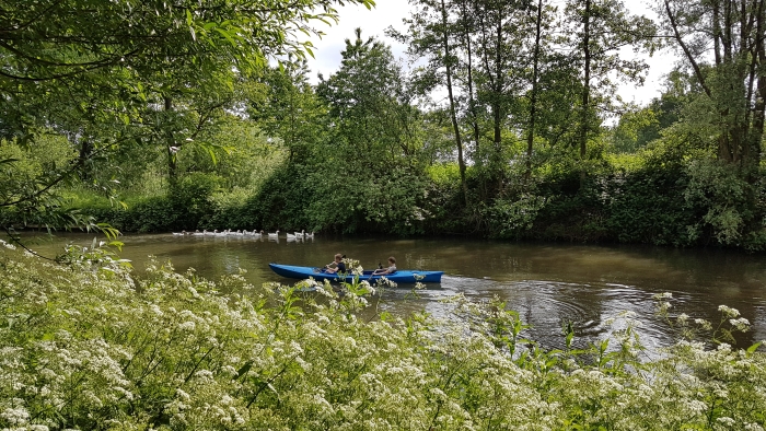 met IVN genieten van de natuur vanuit de kano