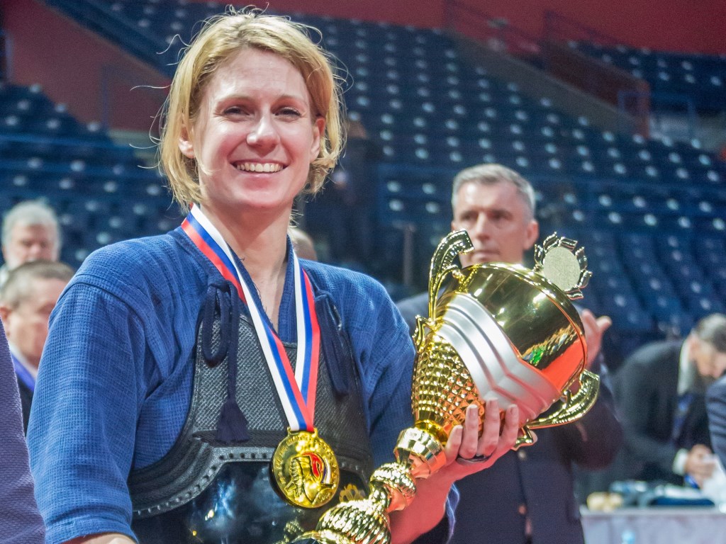 Fleur Smout is trots op de prestaties van het Nederlandse Kendo-team en zichzelf.