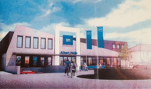Het ontwerp dat bij de gemeente is ingediend.