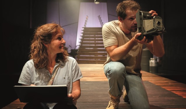 Nederland,Amsterdam, 2017The Bridges of Madison County, regie Koen van Dijk, met Rene van Kooten en Lone van Roosendaal, stichting Zonnehuis MuziektheaterFoto: Bob Bronshoff