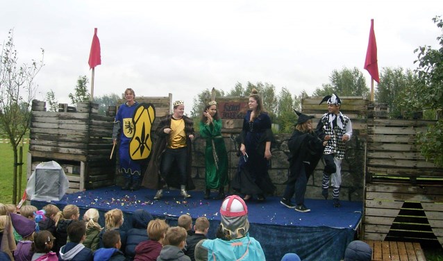 Genieten van ridders en jonkvrouwen.