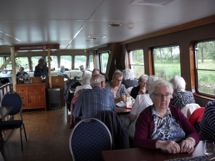 aan boord van de boot