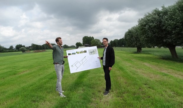 Maarten en Freek van BHM Solar in het land van Peterse