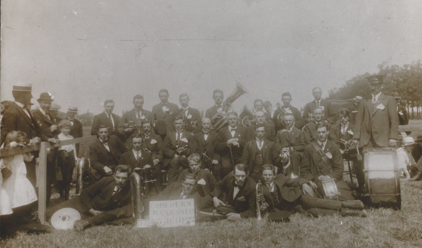Fanfarekorps Excelsior in 1922.