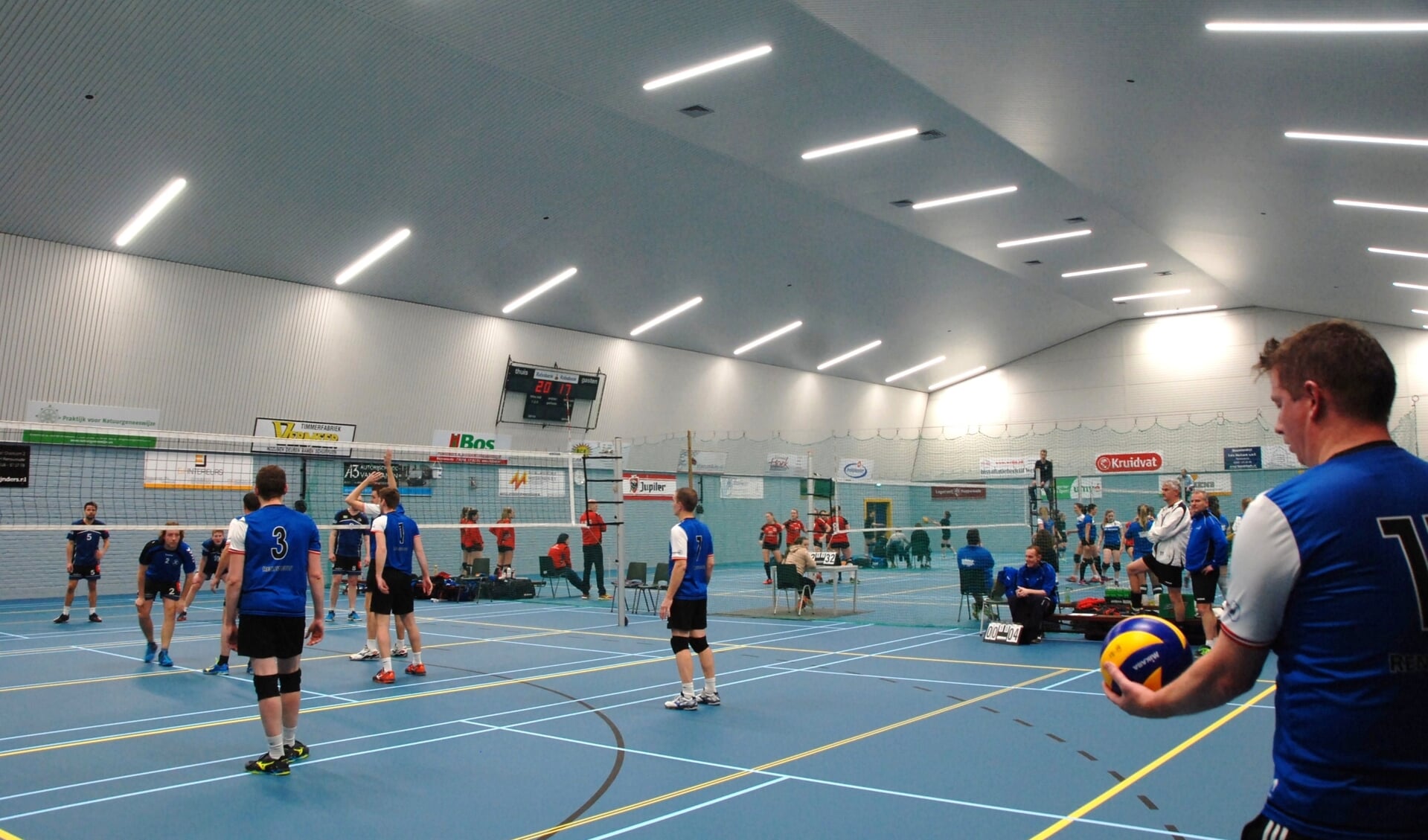 In september gaat in De Hokhorst ook een recreatieve volleybalcompetitie van start.