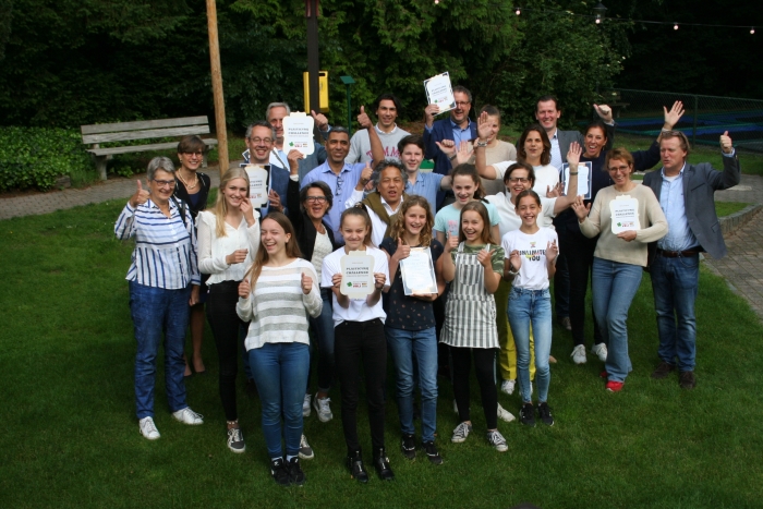 deelnemers plechtige belofte