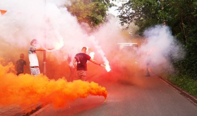 De ontvangst op De Ebbenhorst was indrukwekkend.