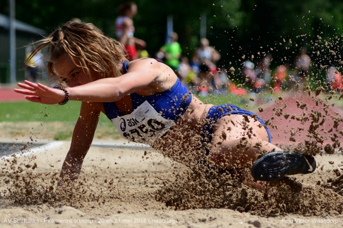 Anne van de Wiel (Pinkstermeerkamp 2018 - verspringen)