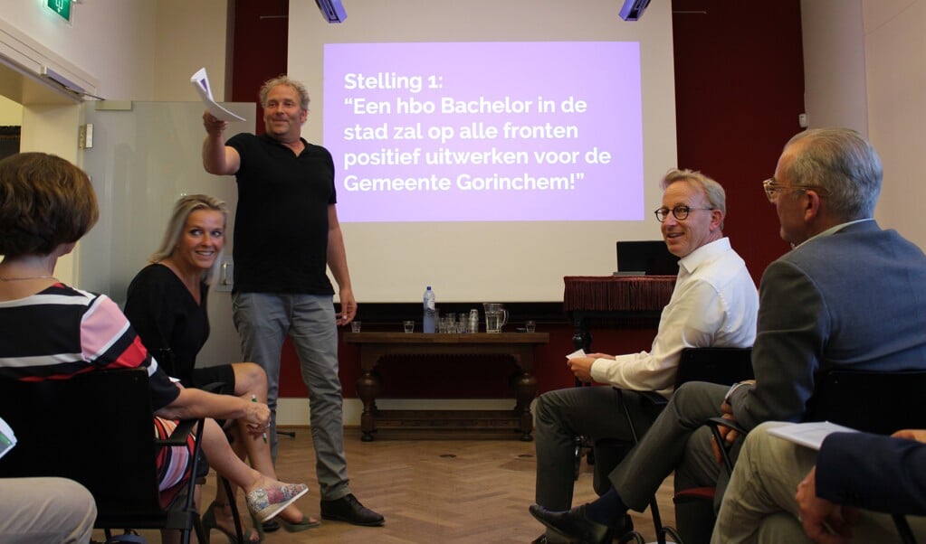 Informatieavond van stichting Hoger Onderwijs Gorinchem over de opzet van de opleiding