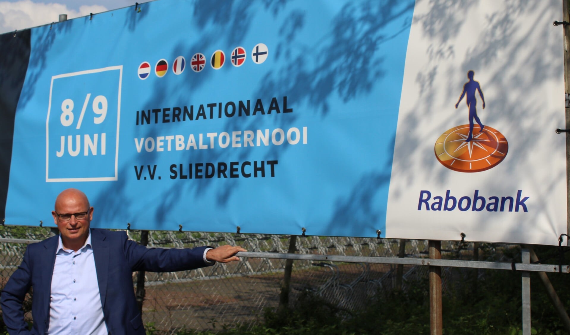 Vermogensmanager Marco van Zuijdam is de verbindende factor tussen de Rabobank en de Baggercup.