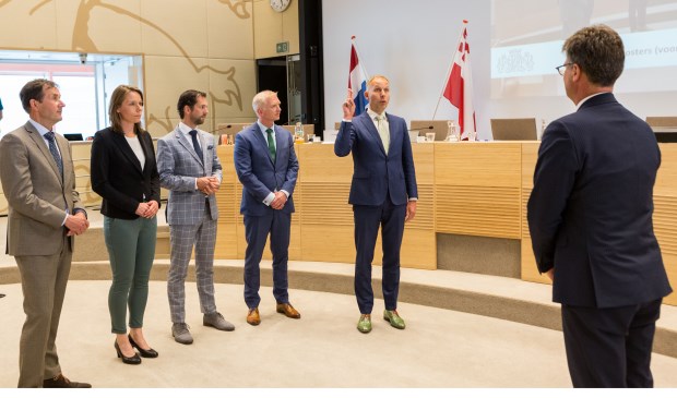 De nieuwe Gedeputeerde Staten van Utrecht zijn geïnstalleerd
