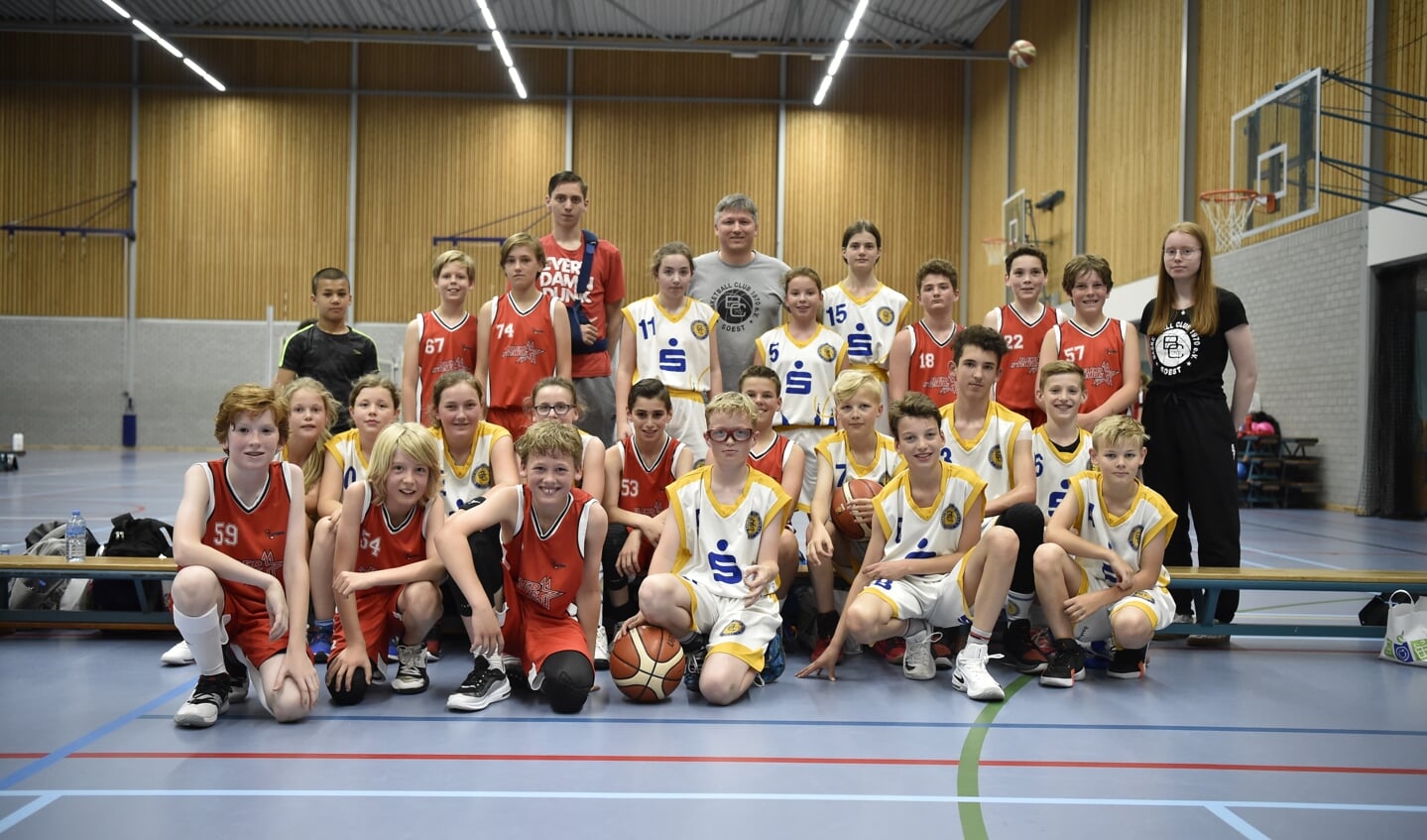 Wisselende resultaten bij Red Stars: 22-78 (U14) en 55-43 (U16).