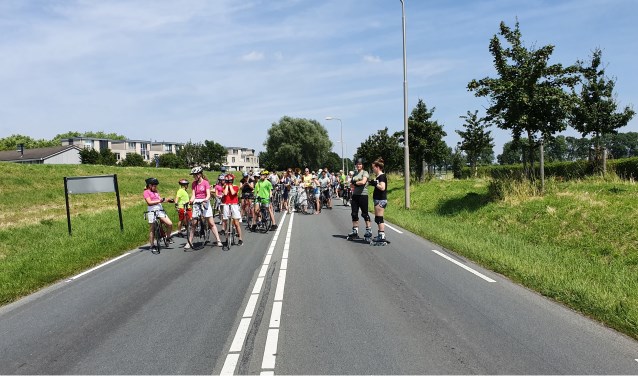 Even wachten op de afsluiting van de Rondweg bij de Kruisboog