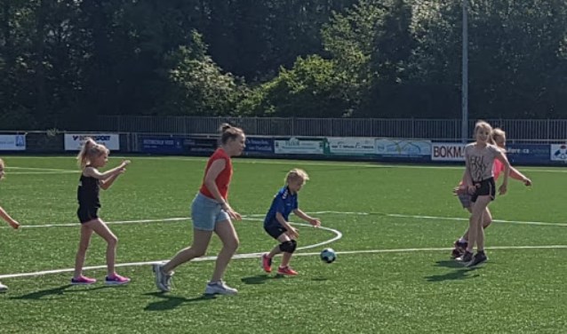 Voor de kinderen waren er aparte wedstrijden.