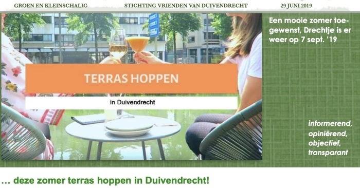Terras hoppen in Duivendrecht