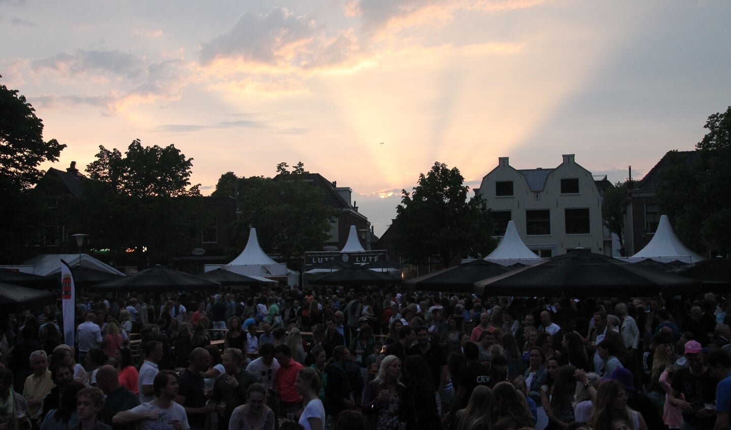 Bij het Amstel Zomer Festival is traditioneel druk bezocht.