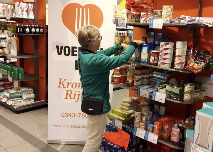 De voedselbank gaat voorlichting geven over hun werk