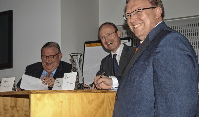Bert Homan (rechts)