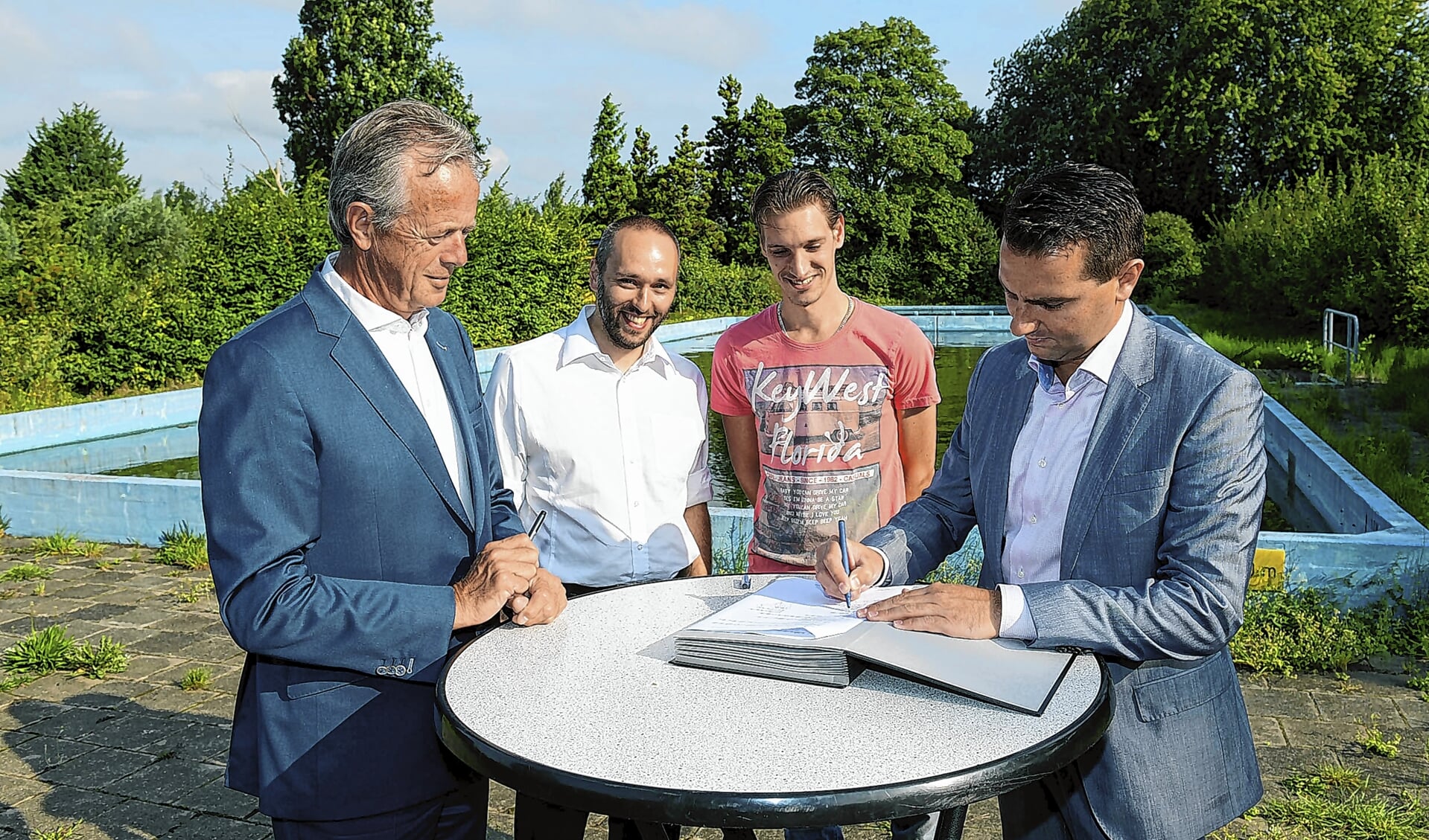In de zomer van 2017 tekenden de ondernemers een intentieovereenkomst samen met ontwikkelaar Herkon en de gemeente.
