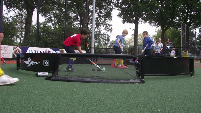 2 tegen 2 wedstrijden tijdens Urban Hockey event