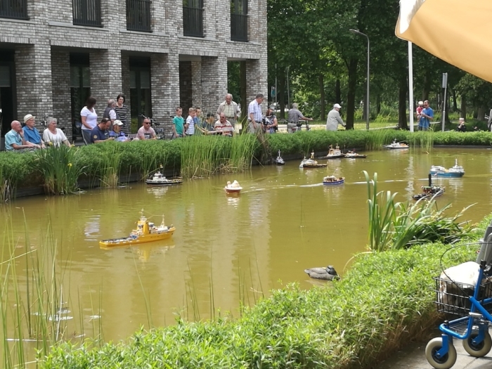 Vaardemonstratie bij Parkzicht