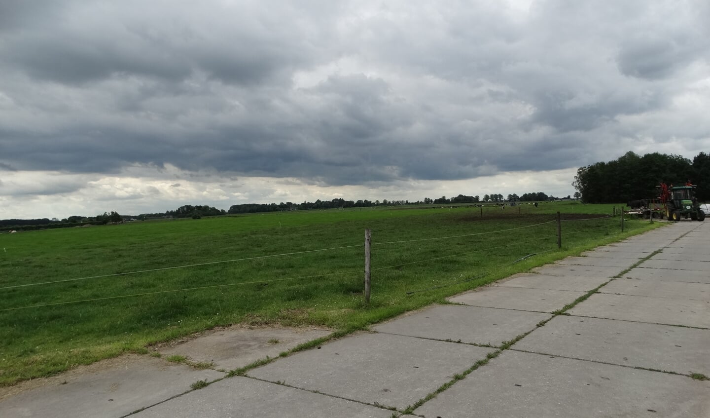 De Vlowijkerpolder vanaf de Schadewijkerweg