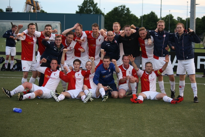 Het 3e Elftal van AURORA dat Kampioen is geworden van het Seizoen'18-'19