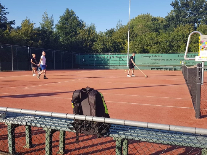 Jan en Wendy van team River Trotters 5 in actie