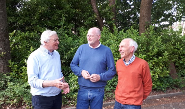 Evert de Boer (links), Rob Duijn en Berend Musegaas hebben dringend versterking nodig in het bestuur van de VBMM.