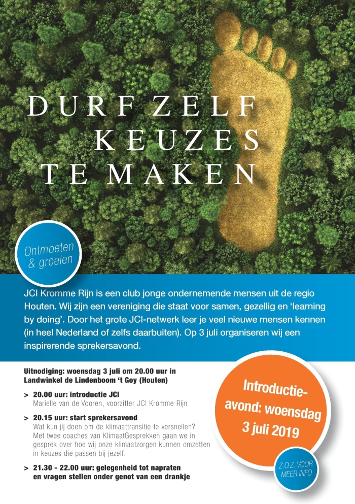 Uitnodiging sprekersavond