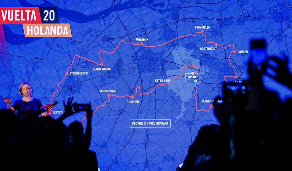 Bekendmaking van de Nederlandse routes voor de Vuelta 2020.