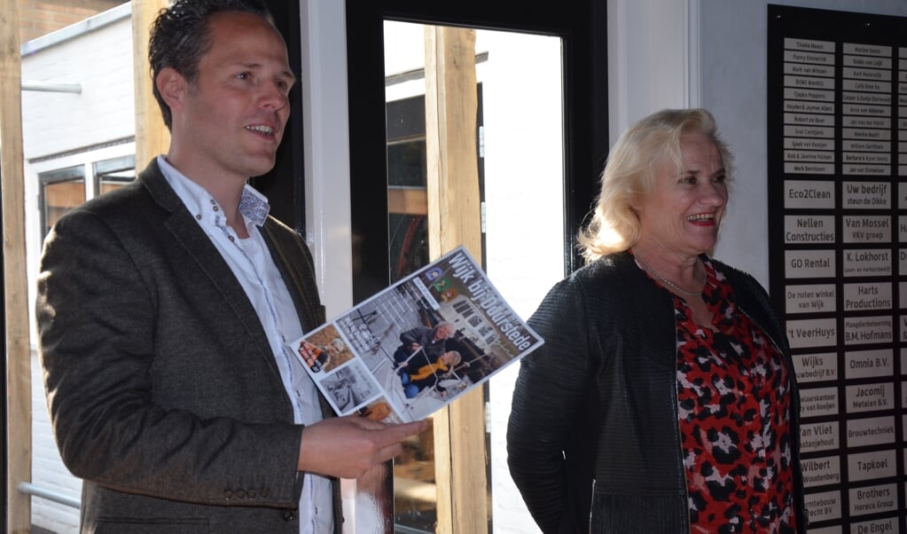 Rutger van Stappershoef presenteerde Wijk bij Duurstede magazine in april