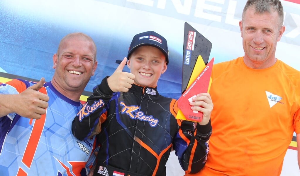 Karter Milan Kok wint X30 Cadet-klasse in Benelux-kampioenschap