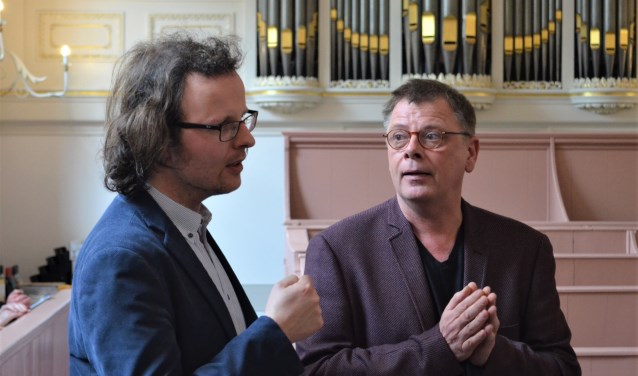 Gerben Buddingh en Nico Blom concerteren beiden in de Lutherse Schuilkerk in de maand augustus.