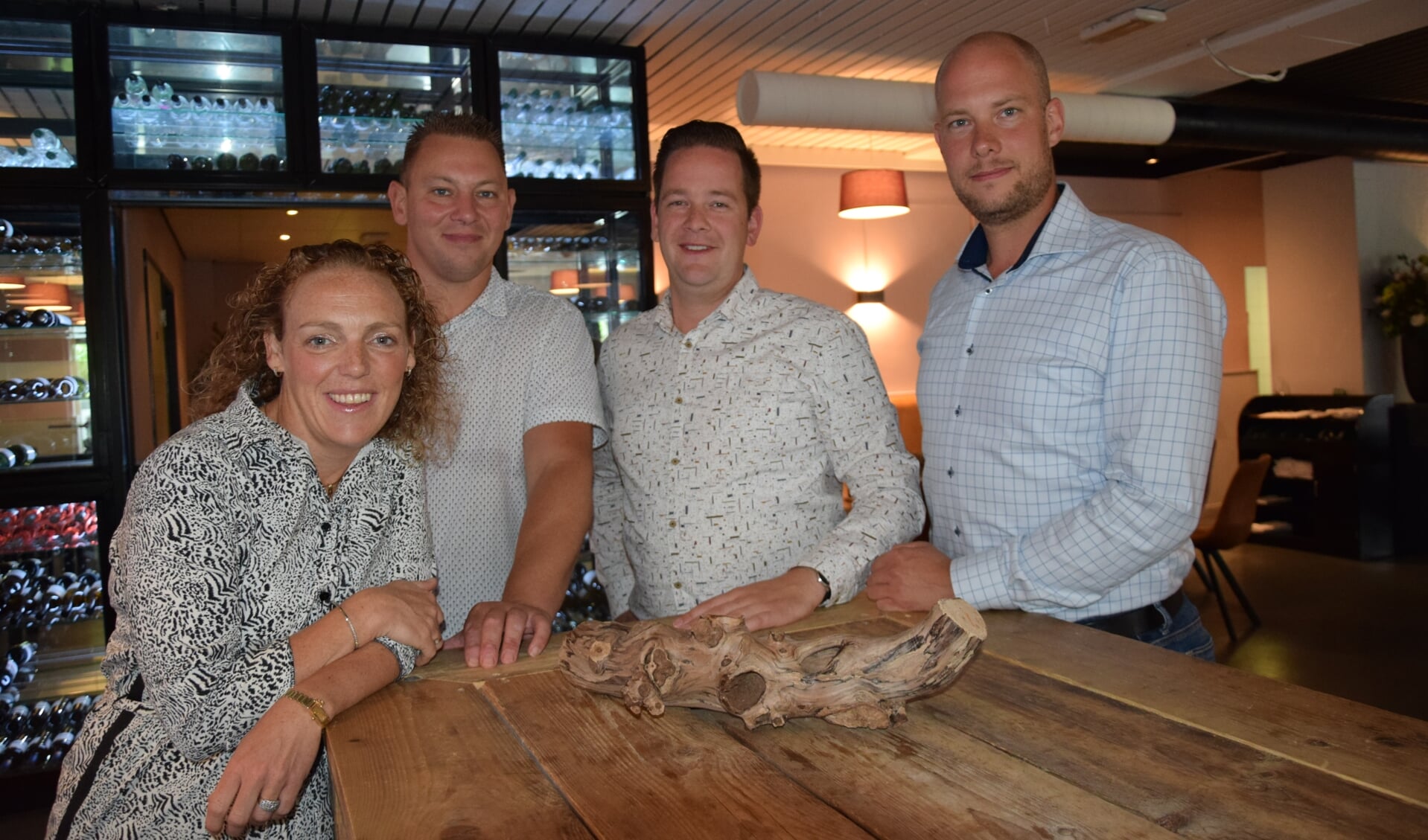 Marjolein de Ligny, Ferry de Ligny, Menno Woutersen en Remco Woutersen.