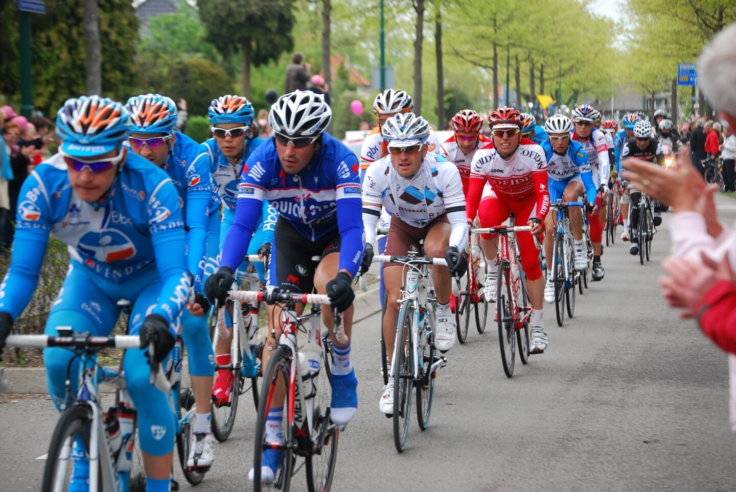 In 2010 kwam het Giro-peloton door Soest.