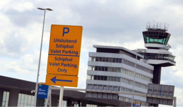 Valet Parking is big business op Schiphol.