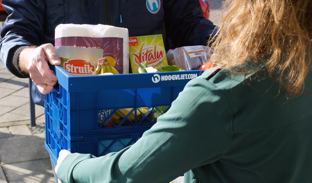 Klanten van de Hoogvliet kunnen fairtrade producten doneren aan de Voedselbank 