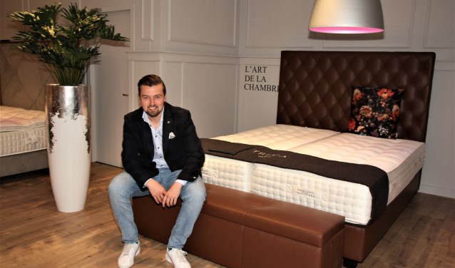 Bedrijfsleider Ronny Grimbergen in de nieuwe studio voor het Franse paradepaardje Treca Paris.