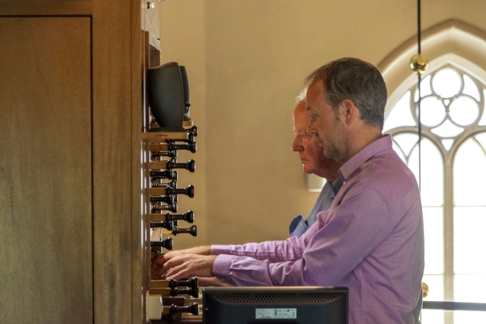 Willem Vonk en Richard Vos
