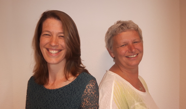 Lize Haarman en Karen Spierenburg van Steunpunt Mantelzorg
