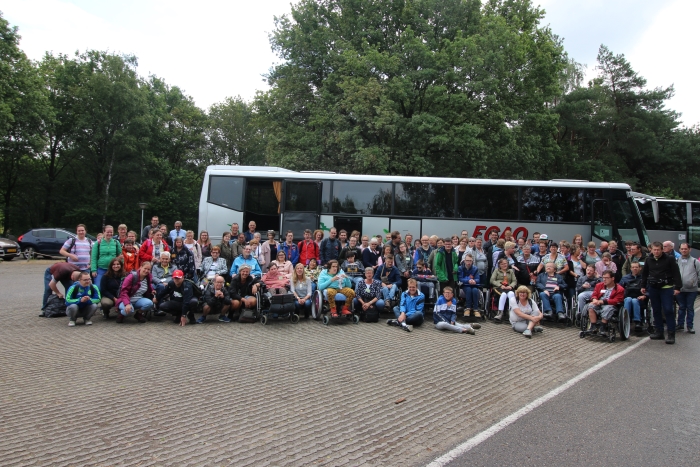Groepsfoto deelnemers Safari