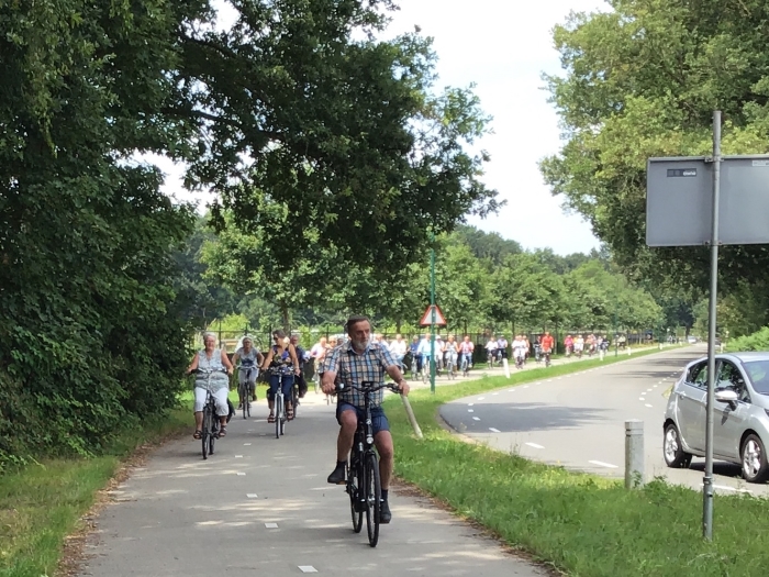 fietsen met Senioren Belangen