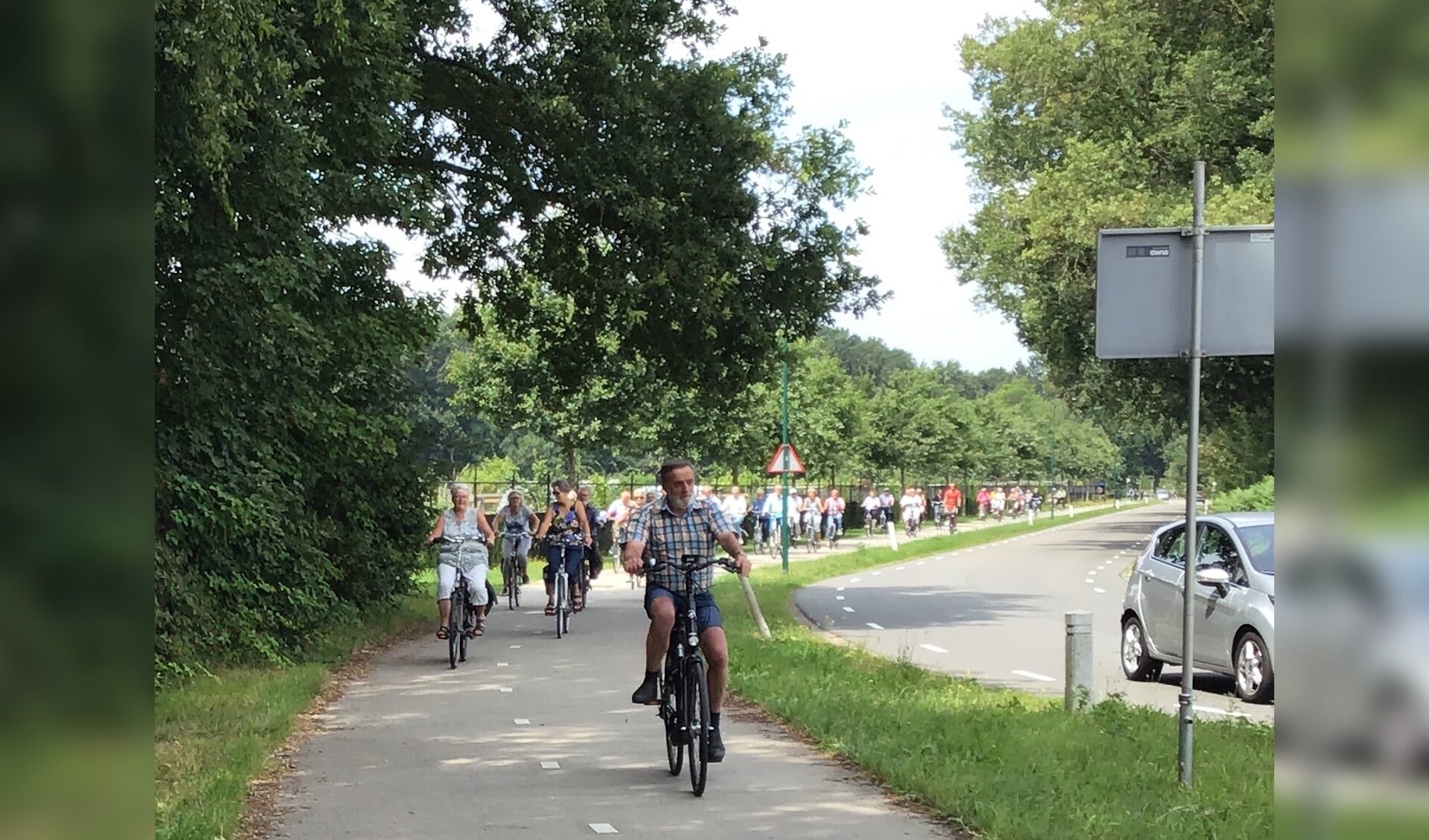 fietsen met Senioren Belangen