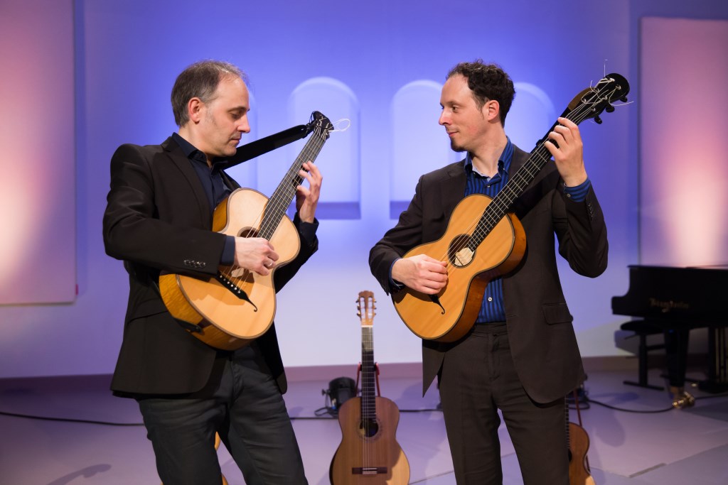 Gitaristen Fernando Cordas en Izhar Elias spelen op 28 maart het wereldberoemde 'Adagio' uit Rodrigo's 'Concerto de Aranjuez'.
