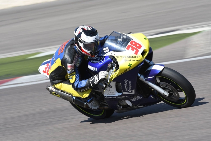 Michael Mijnten Op de Yamaha R6 van Deroue Motoren.